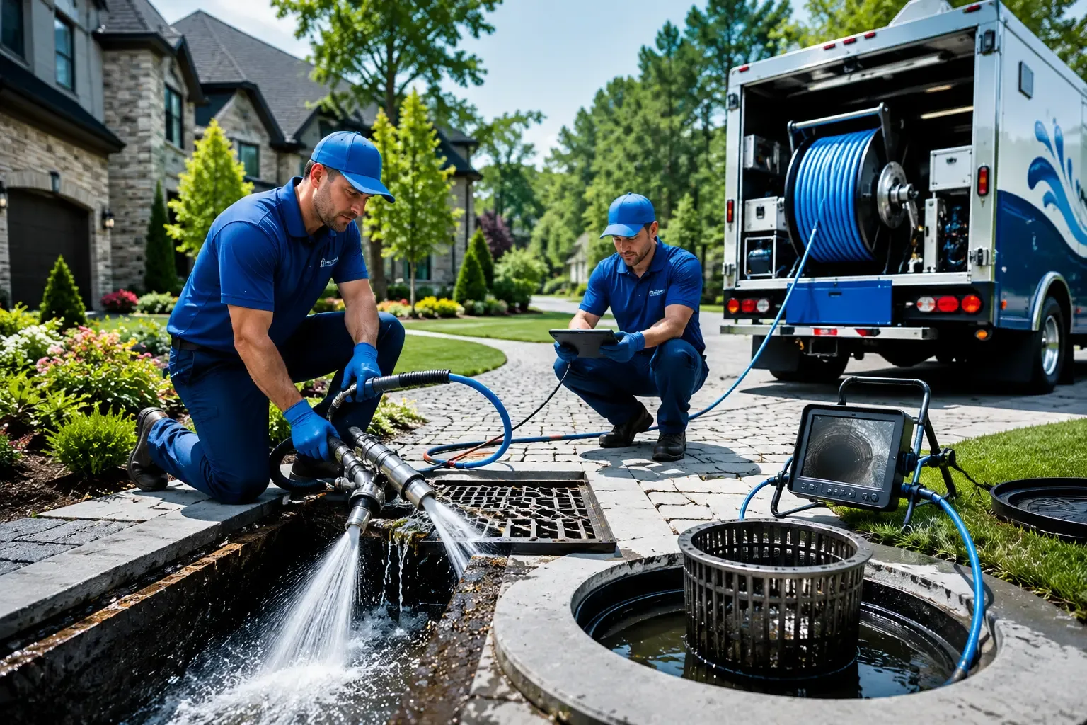 Local outdoor drain cleaning professionals in Hiddenite, NC